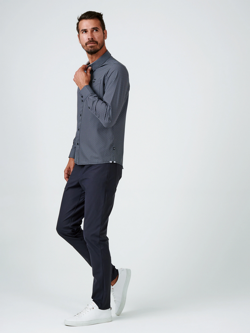 Infinity 7-Pocket Pant in Charcoal