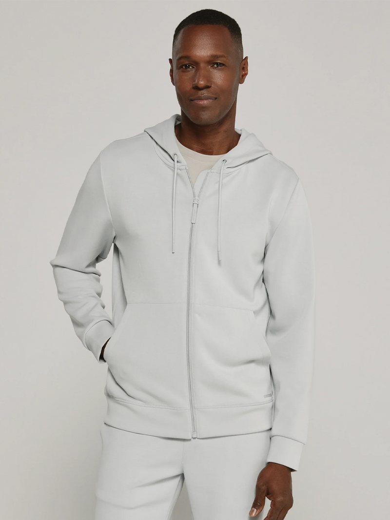 REV™ Full Zip Hoodie in Platinum