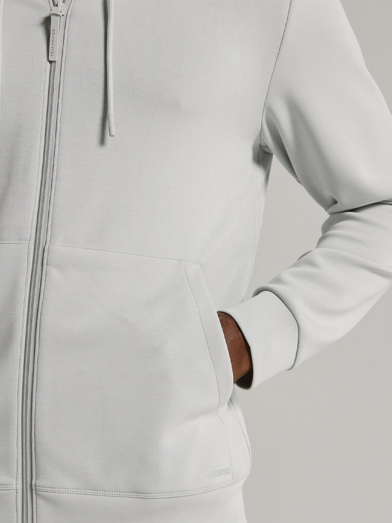 REV™ Full Zip Hoodie in Platinum