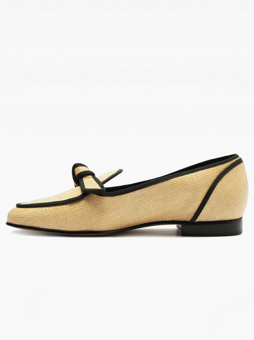 Grosgrain Raffia Loafer