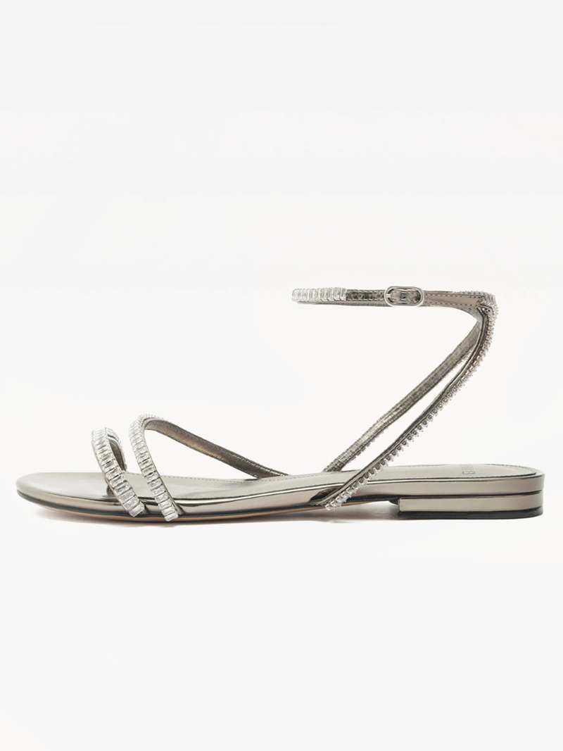 Leah Zircone Flat Sandal