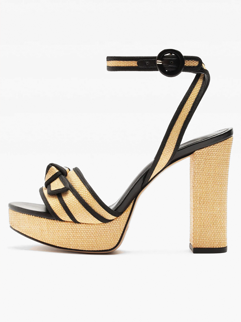 Grosgrain Raffia Platform