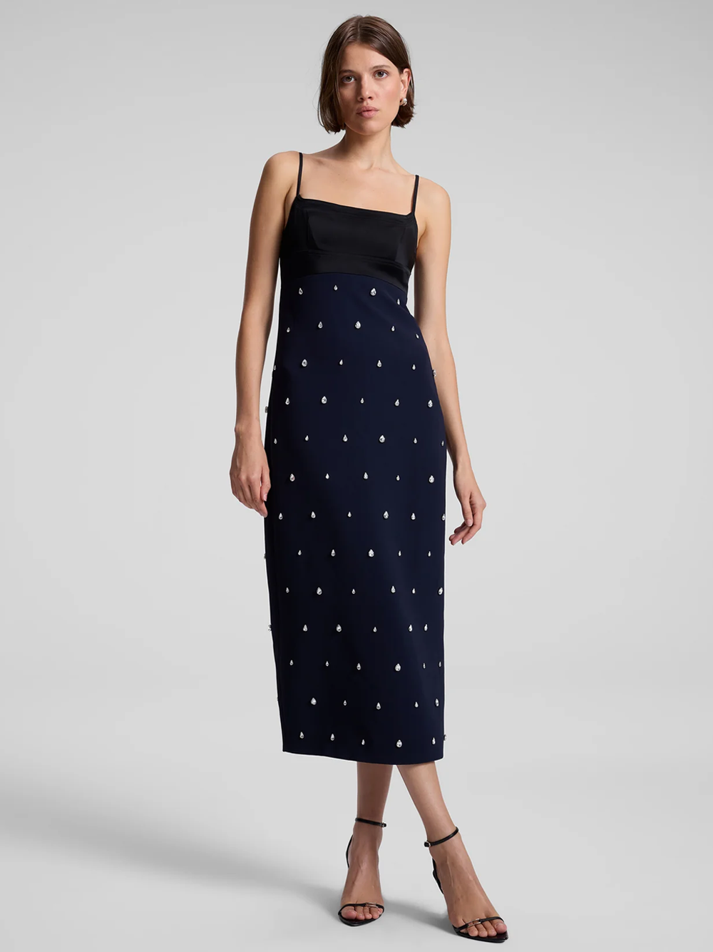 Alana Embellished Midi Dress