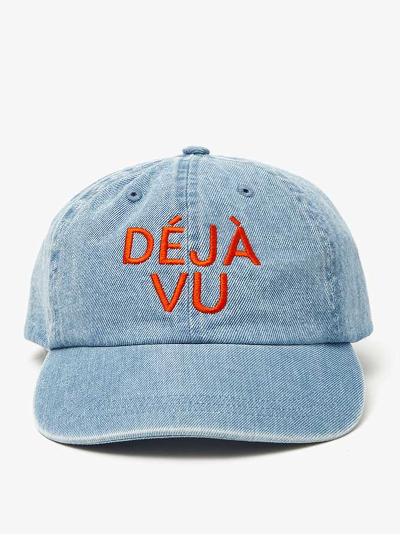 Déjà Vu Baseball Hat in Blue Denim