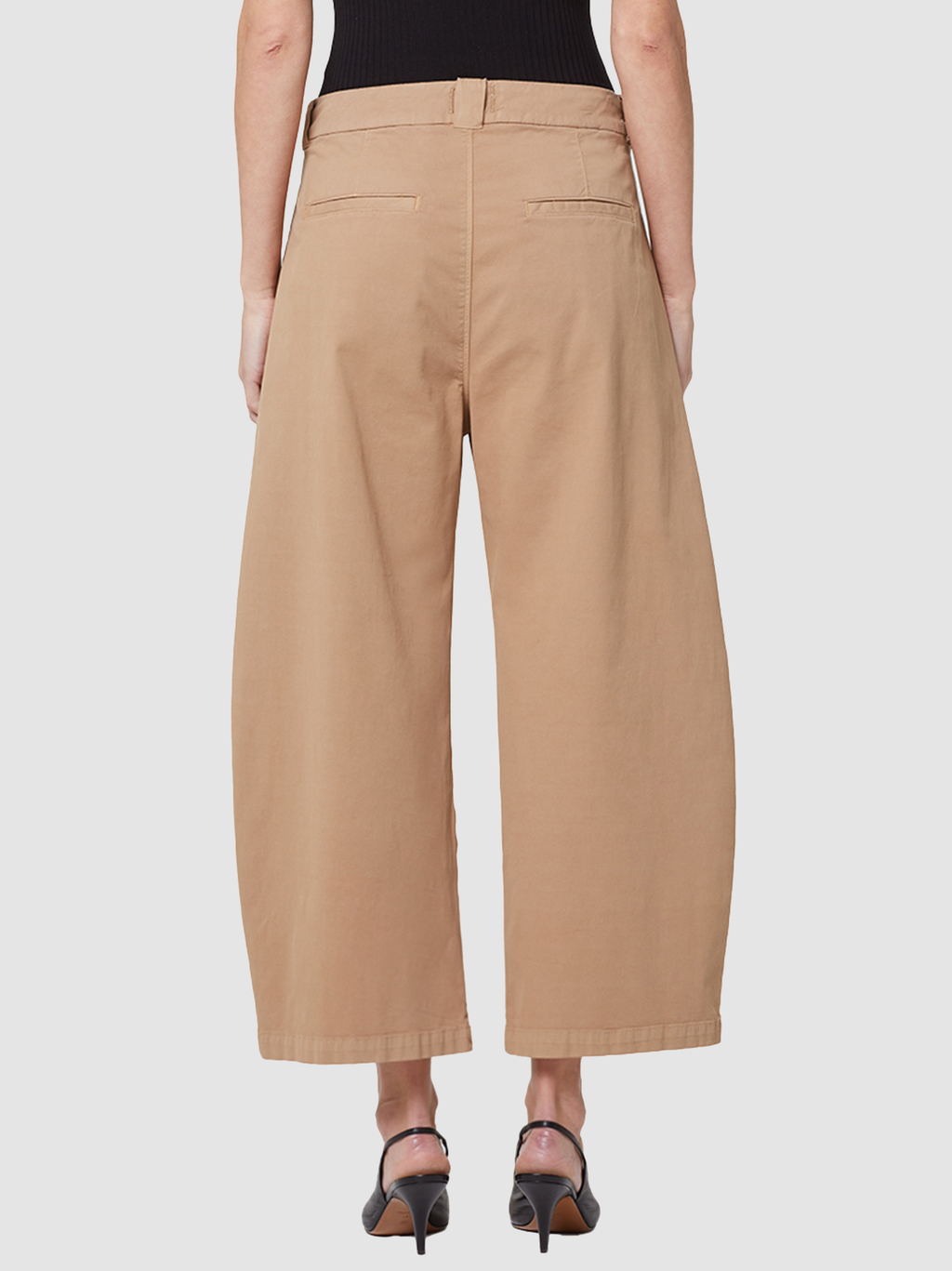 Cara Cropped Pleated Trouser