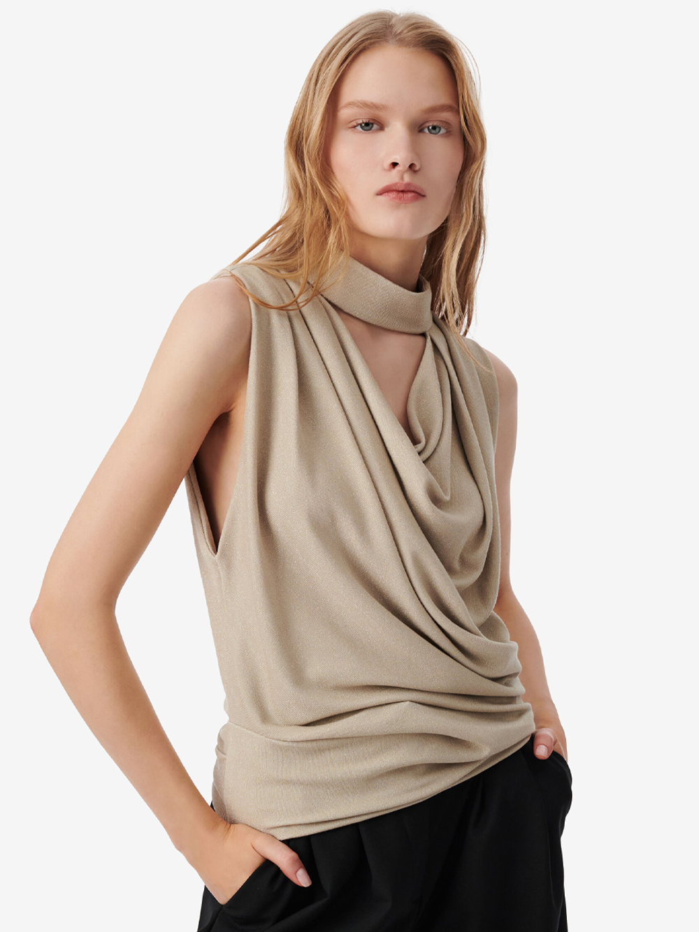 Foa Draped Top