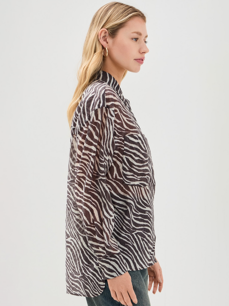 Farri Zebra Blouse