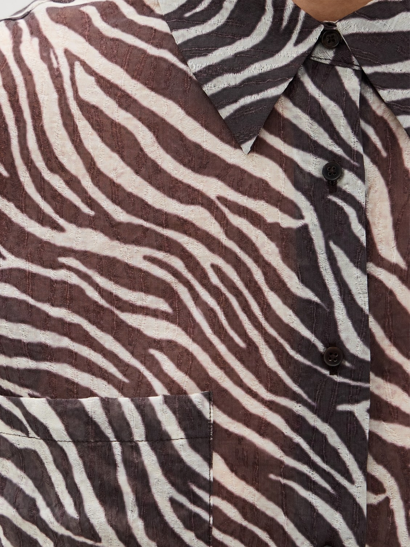 Farri Zebra Blouse