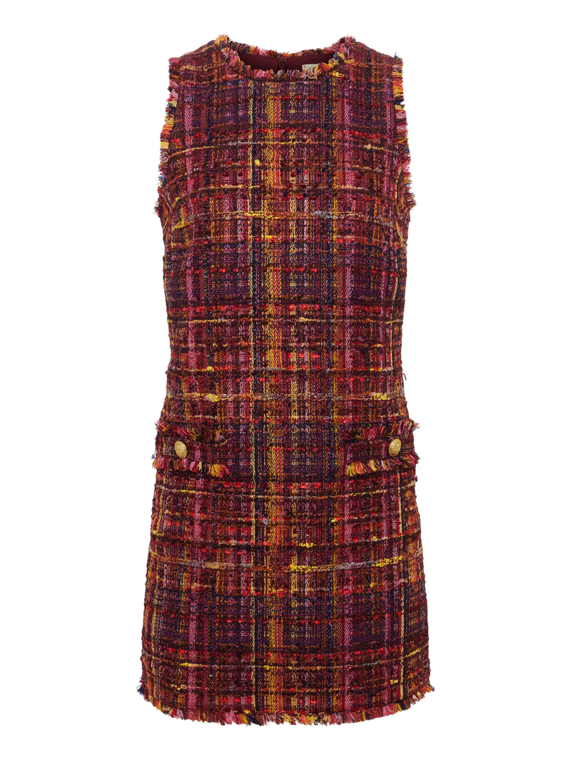 Florian Tweed Shift Dress