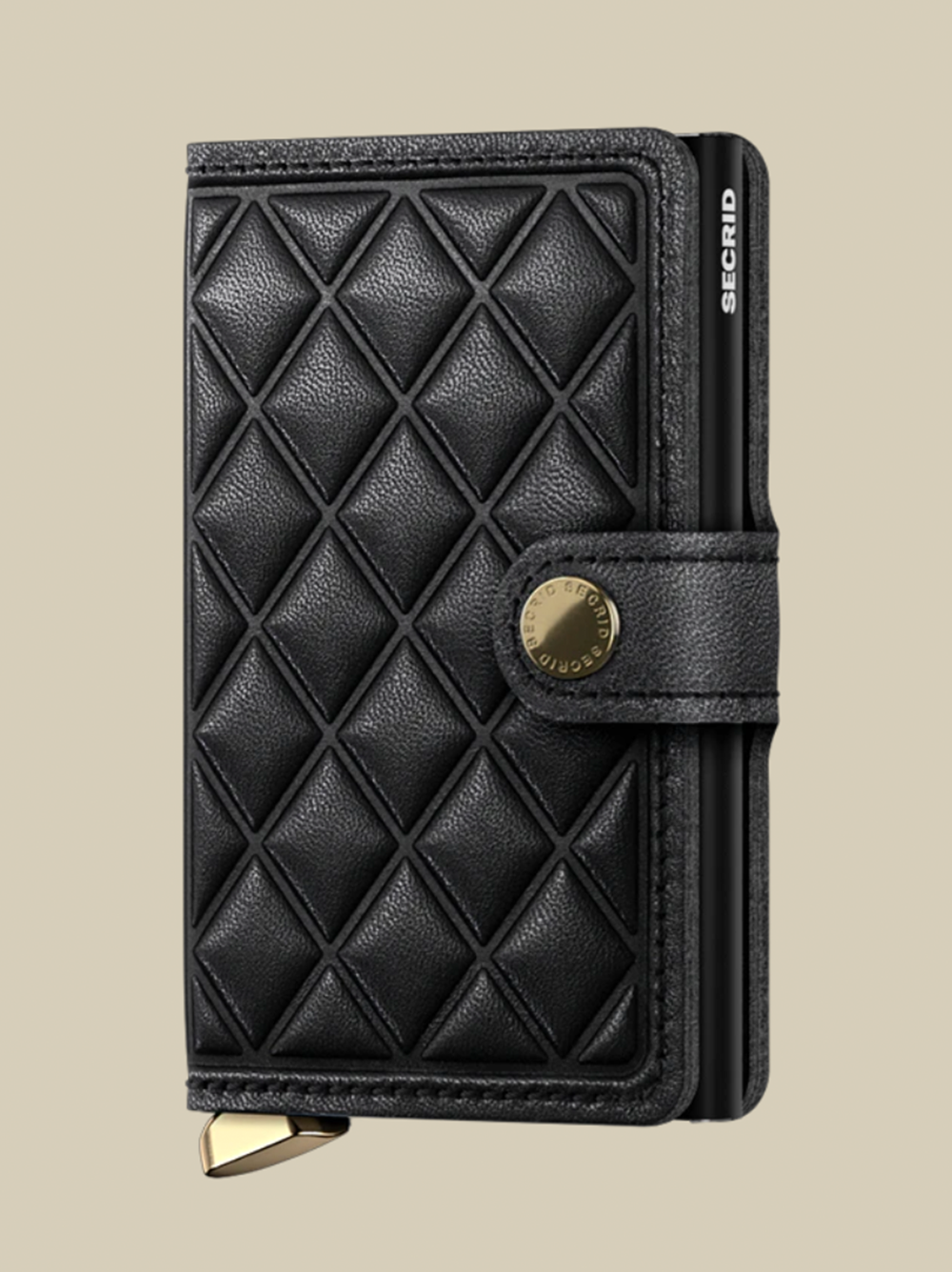 Premium Miniwallet Emboss Diamond Black