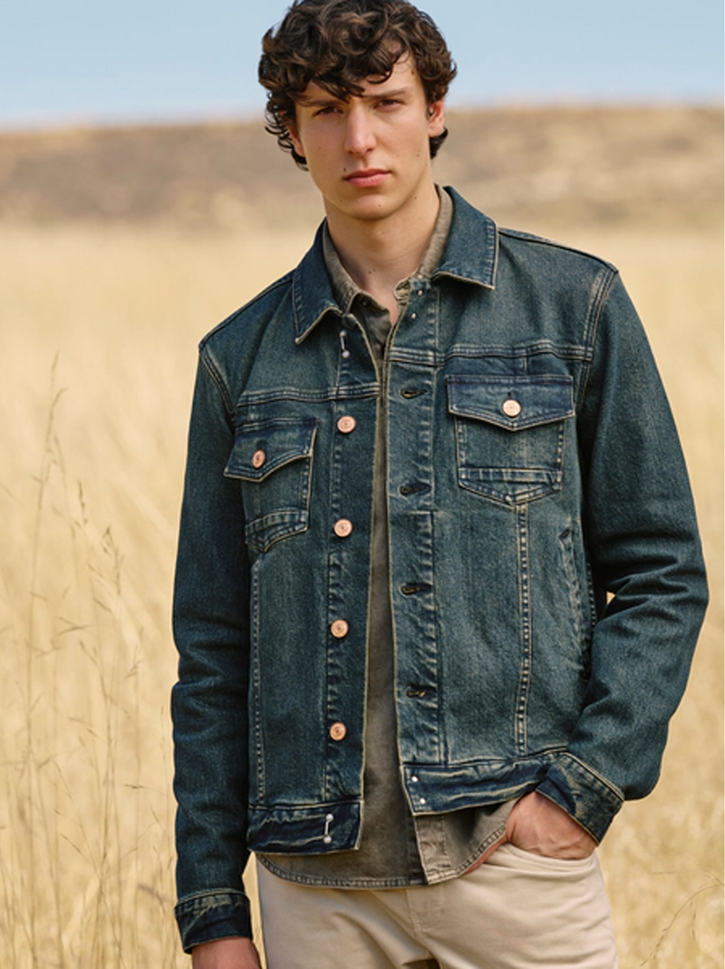 Martin Shirt in Vintage Weathered Mushroom