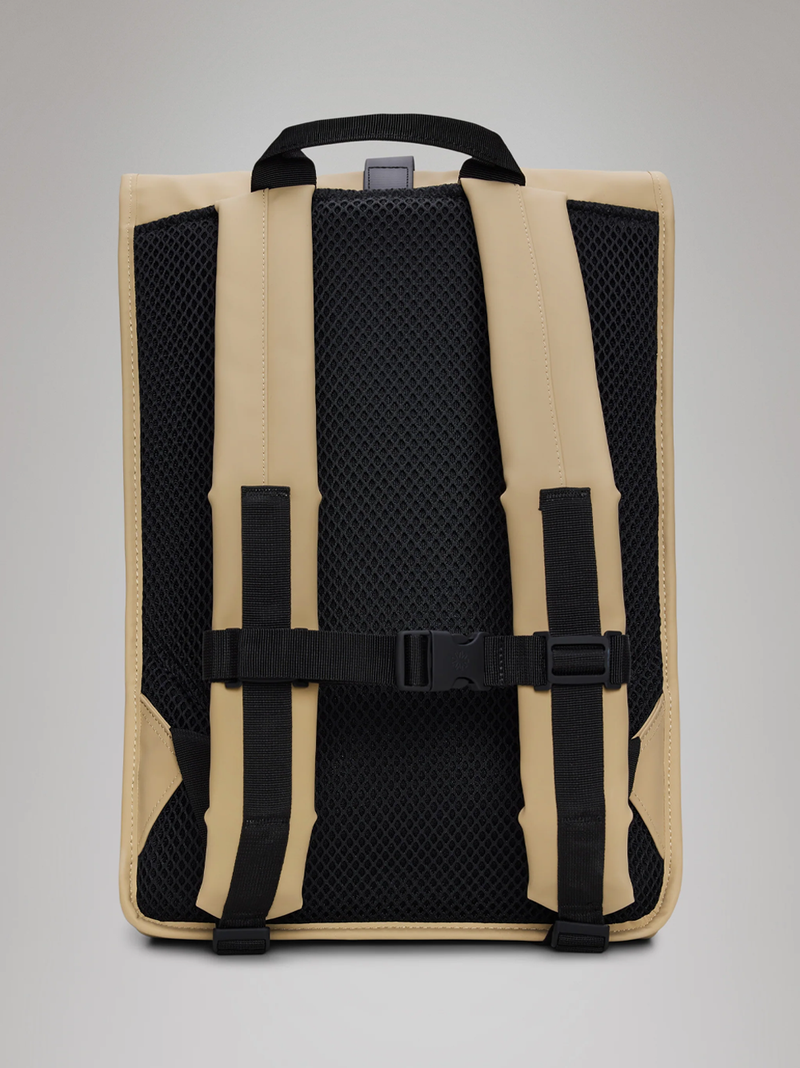 Rolltop Rucksack in Sand