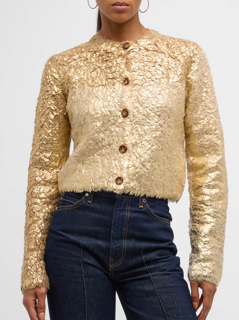 Keira Metallic Cardigan