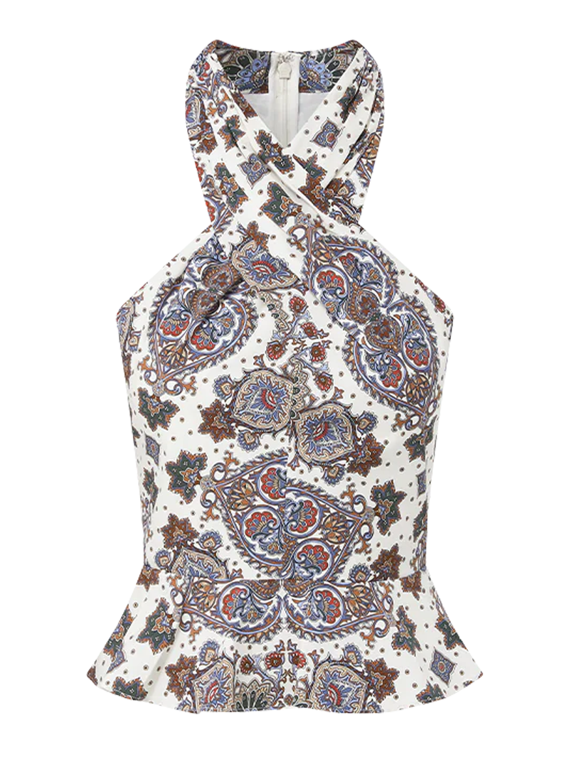 Drey Kaleidoscope-Print Top