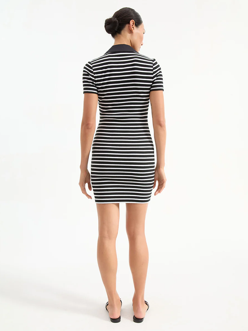 Bailey Striped Polo Dress