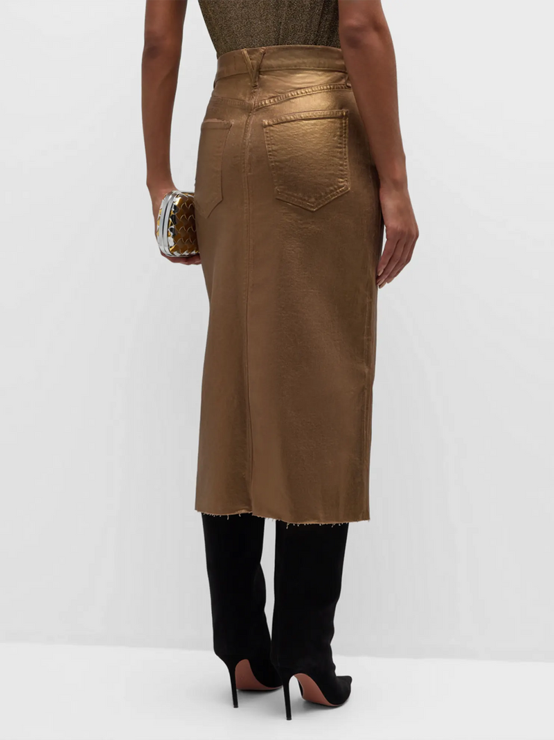 Victoria Midi Skirt Metal