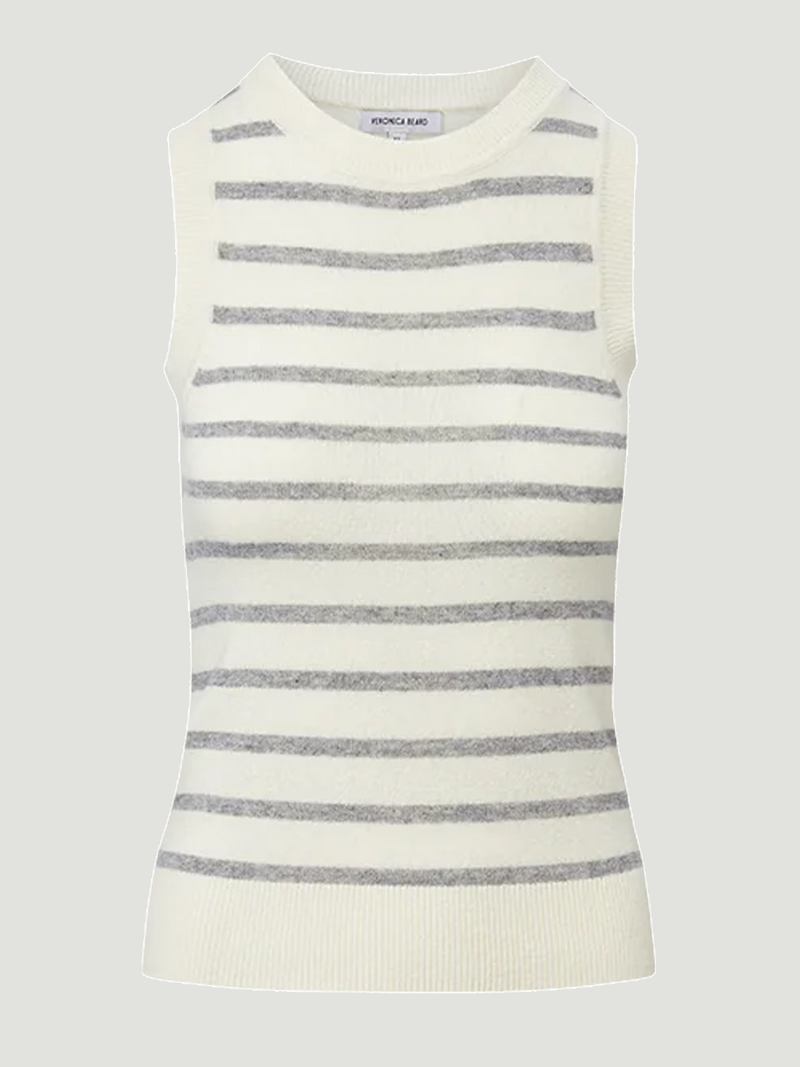 Jerrel Striped Cashmere Tank