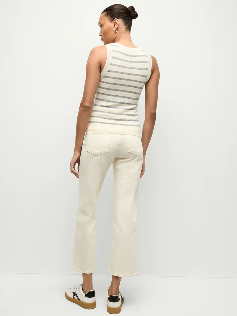 Jerrel Striped Cashmere Tank