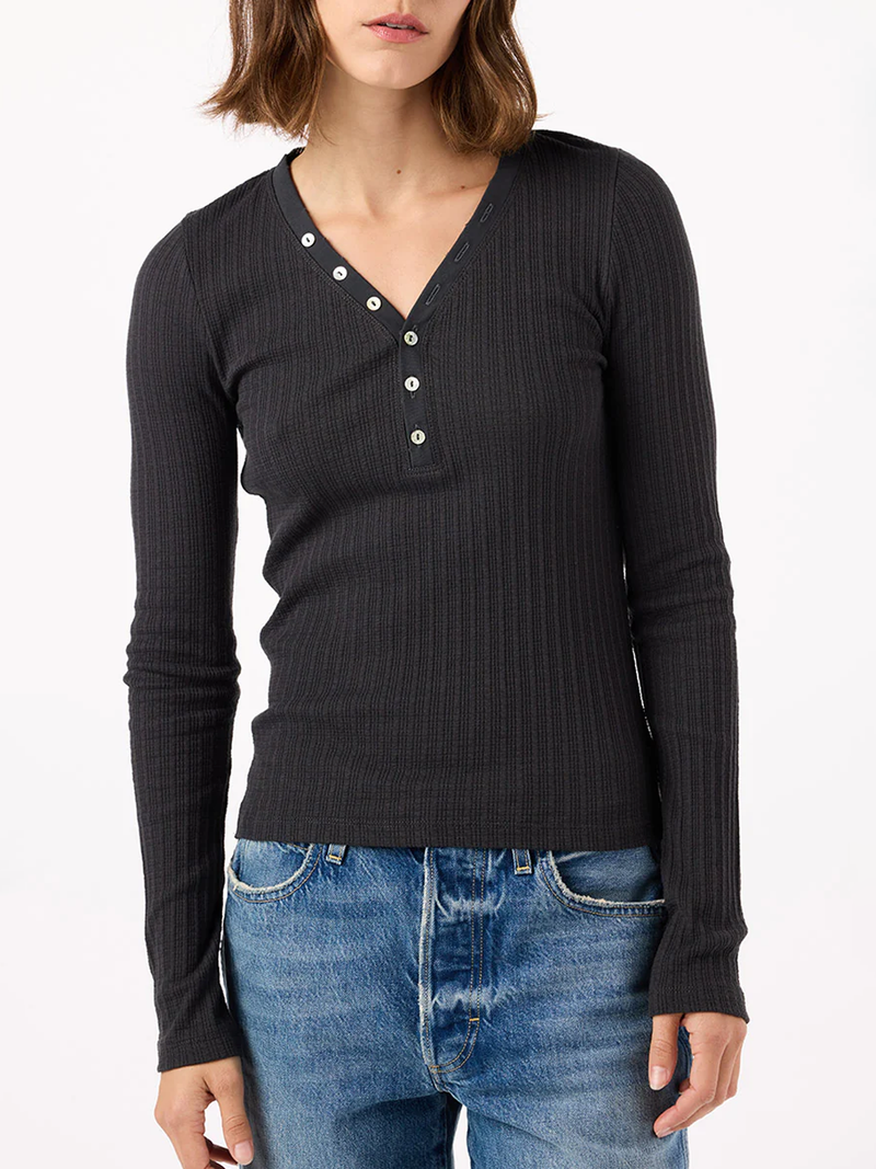 Dearest Henley Vintage Black