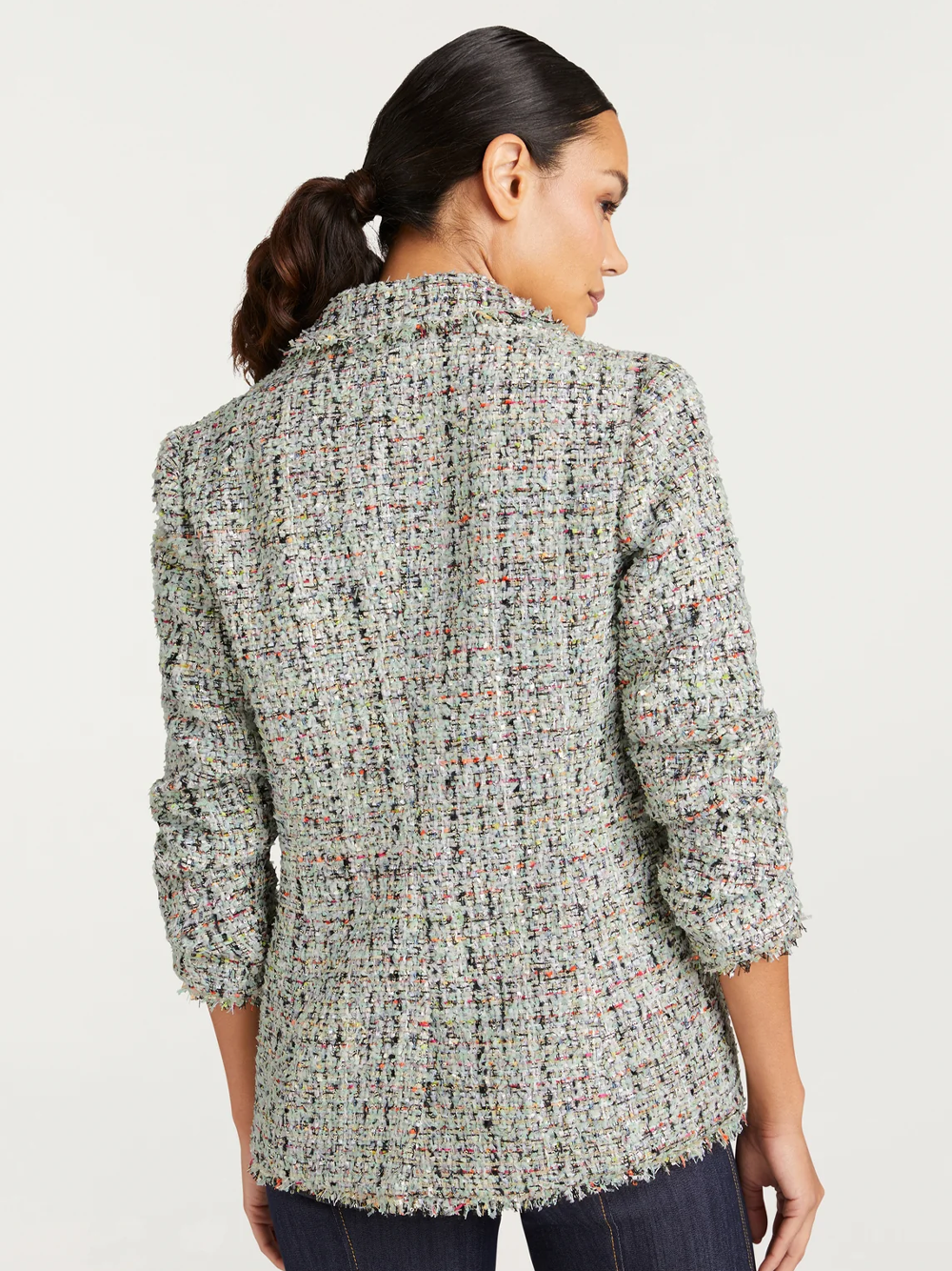 Anya Boucle Khloe Blazer