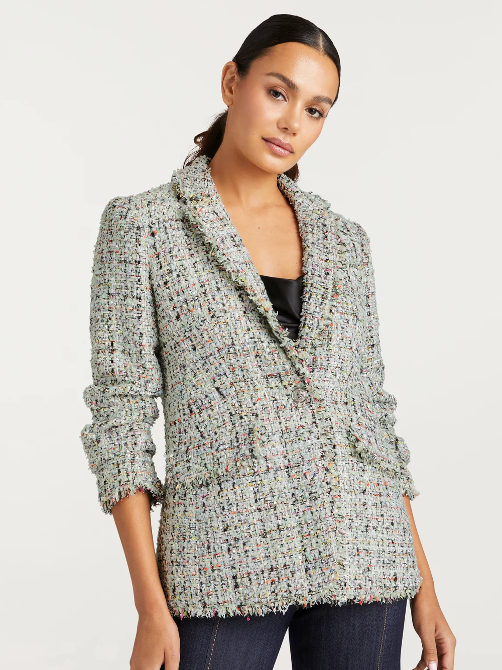 Anya Boucle Khloe Blazer