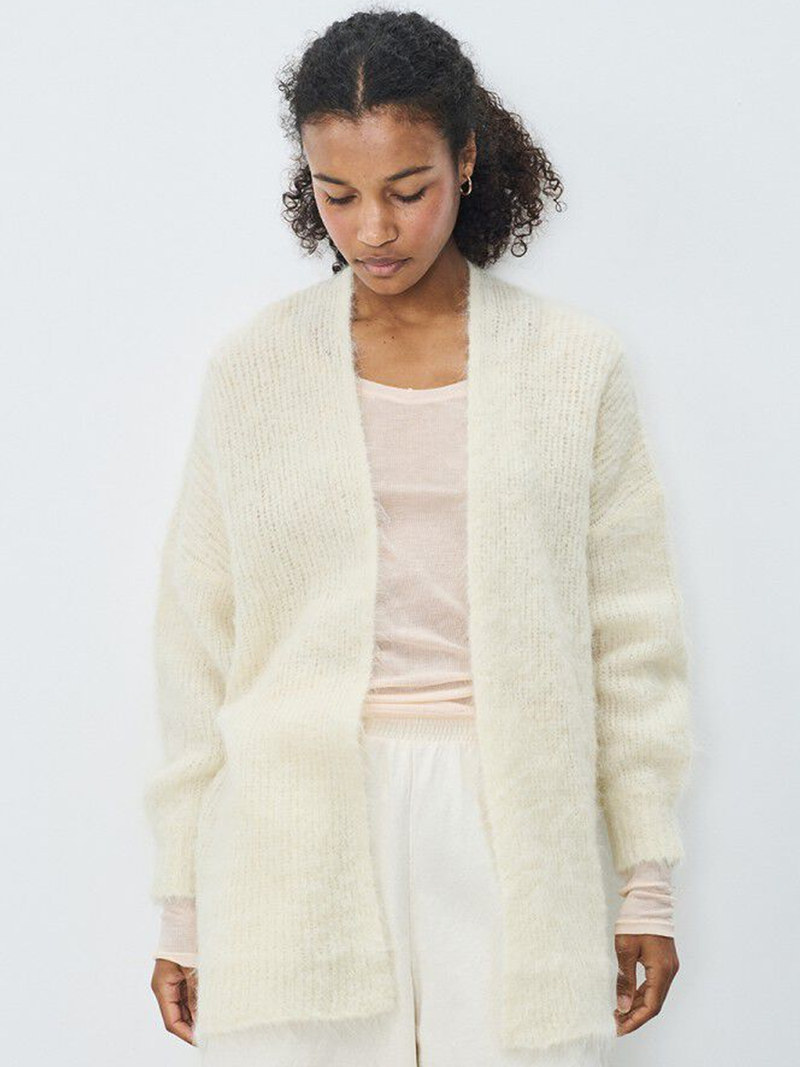 Bymi Cardigan in Nacre