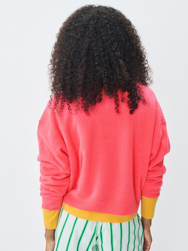 Raxow Pullover in Hortensia Fluo