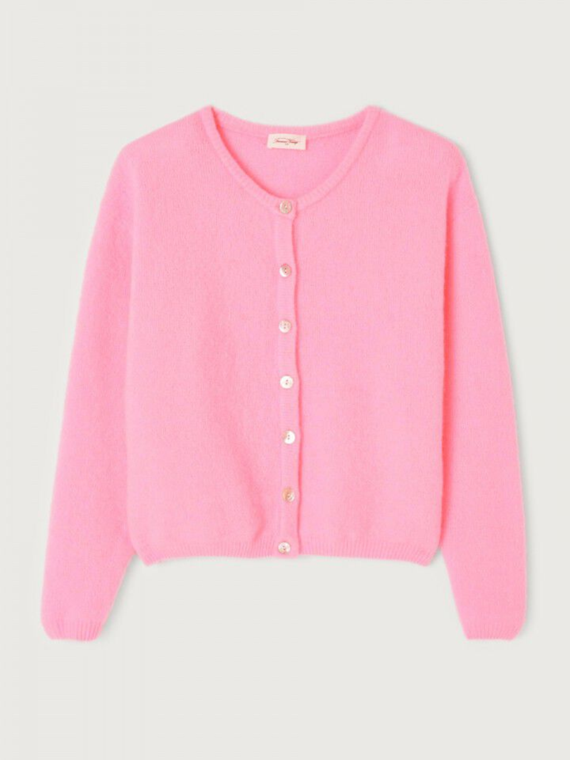 Vitow Cardigan in Rose Chine