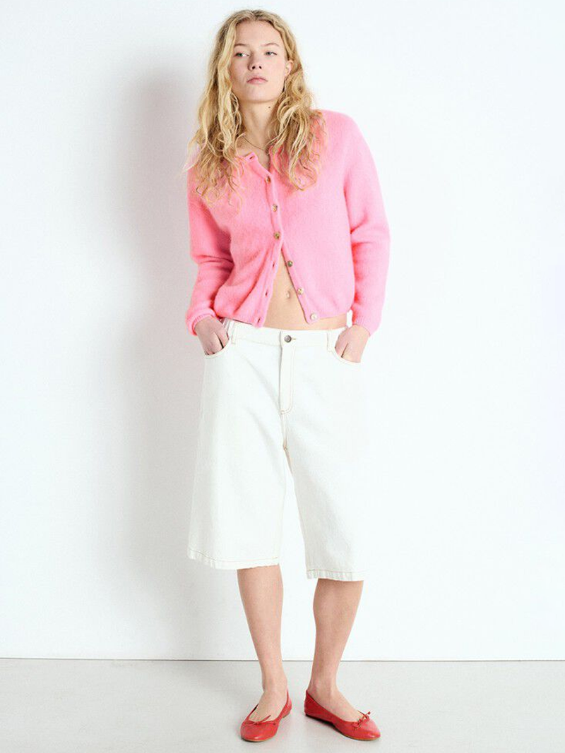 Vitow Cardigan in Rose Chine