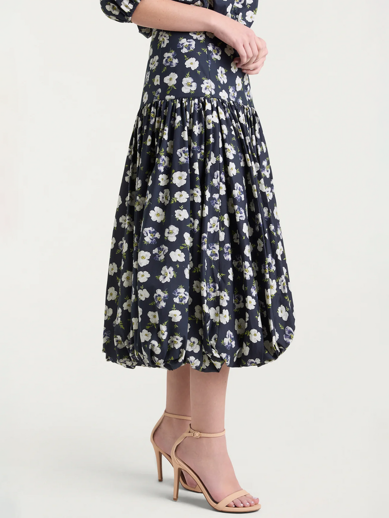 Mini Tossed Poppies Ellah Skirt