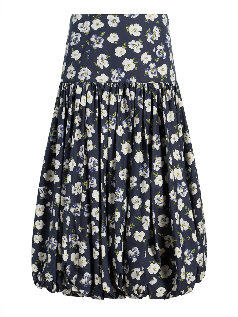 Mini Tossed Poppies Ellah Skirt