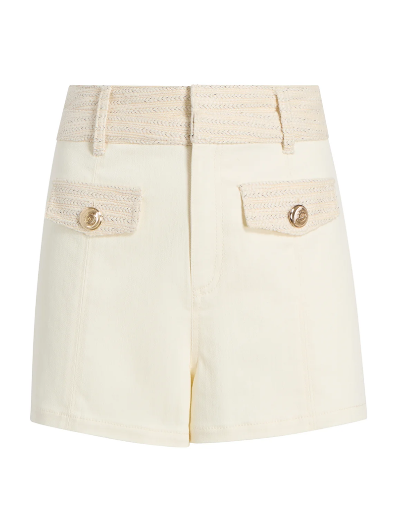 Braided Tweed Gaelle Shorts