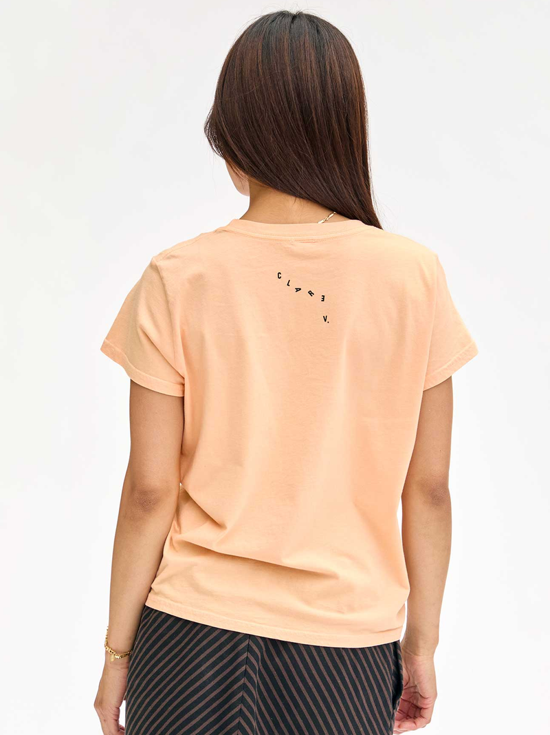 Classic Tee in Blush Black Block Ciao