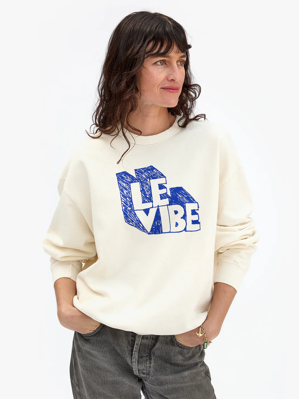 Le Vibe Oversized Sweatshirt