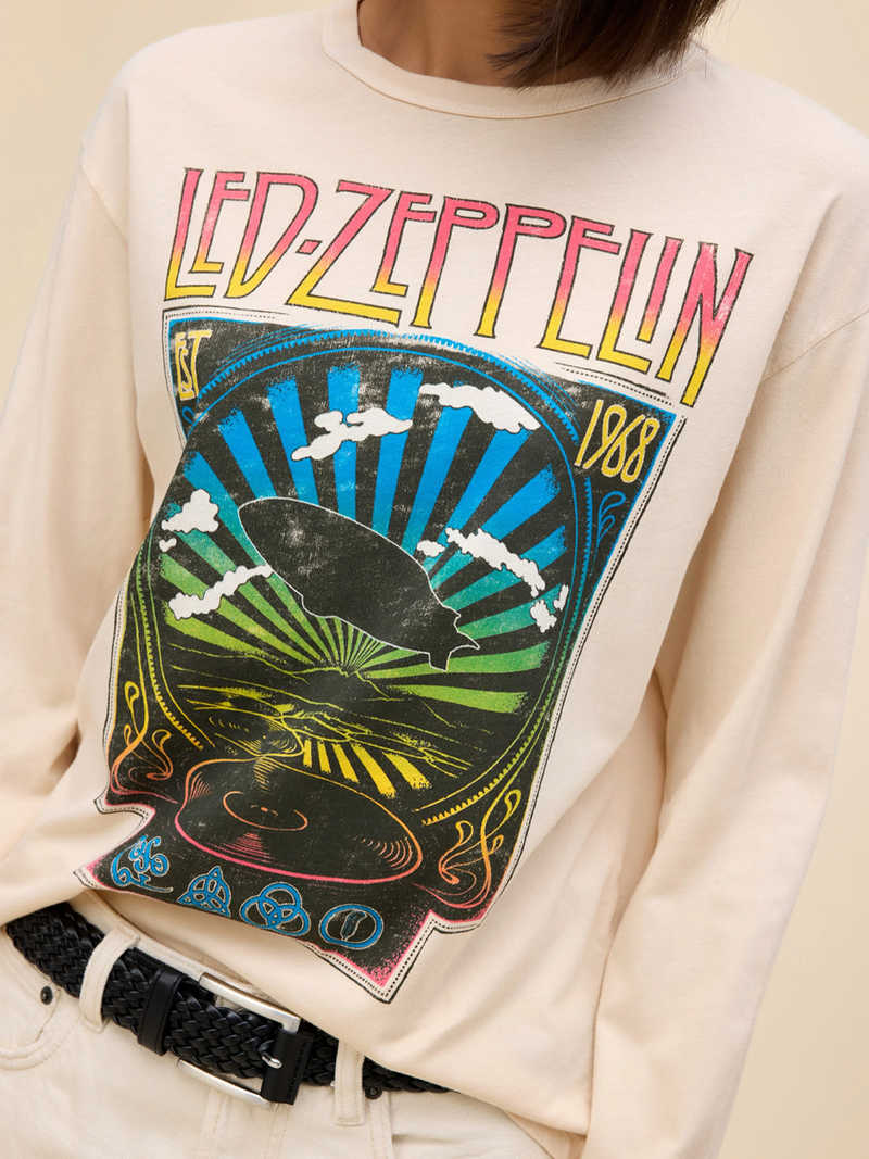 Led Zeppelin Reflection Crew Long Sleeve