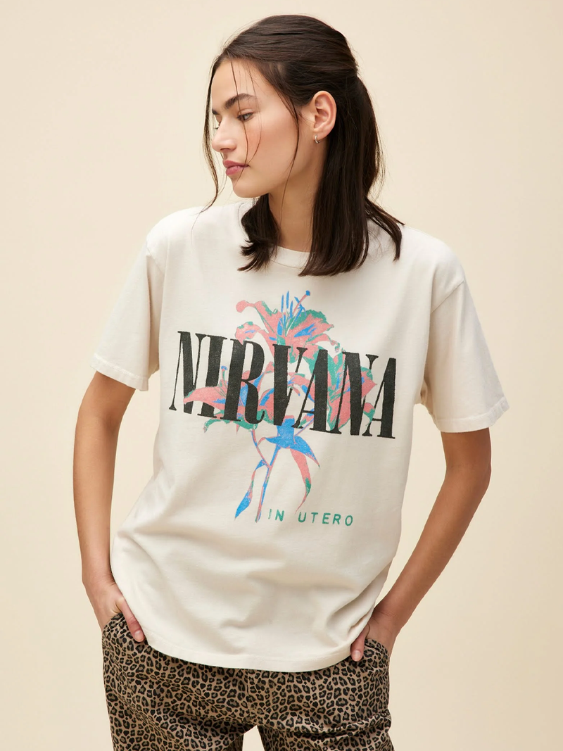 Nirvana Lilies Weekend Tee