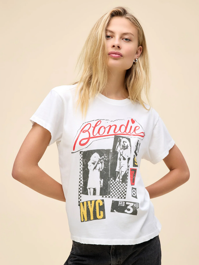 Blondie Valentine Collage Tour Tee