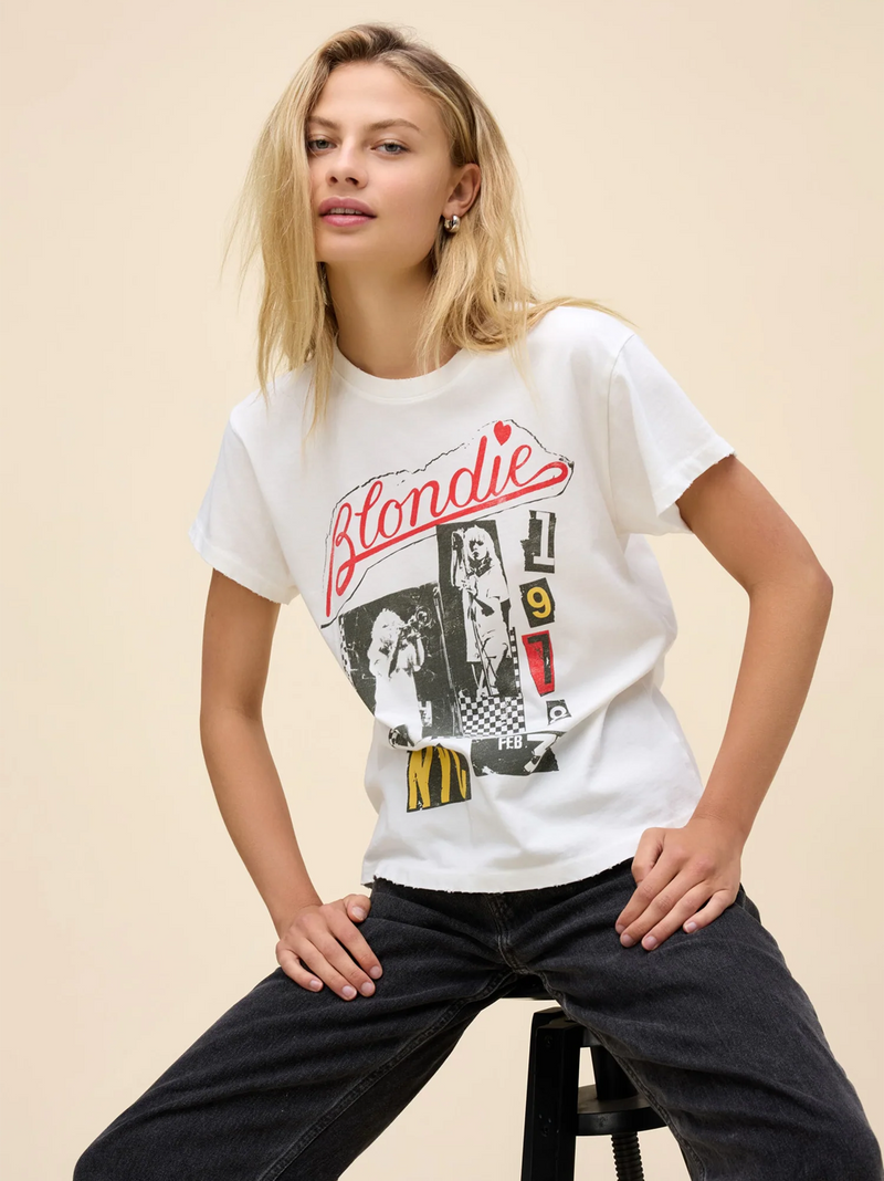 Blondie Valentine Collage Tour Tee