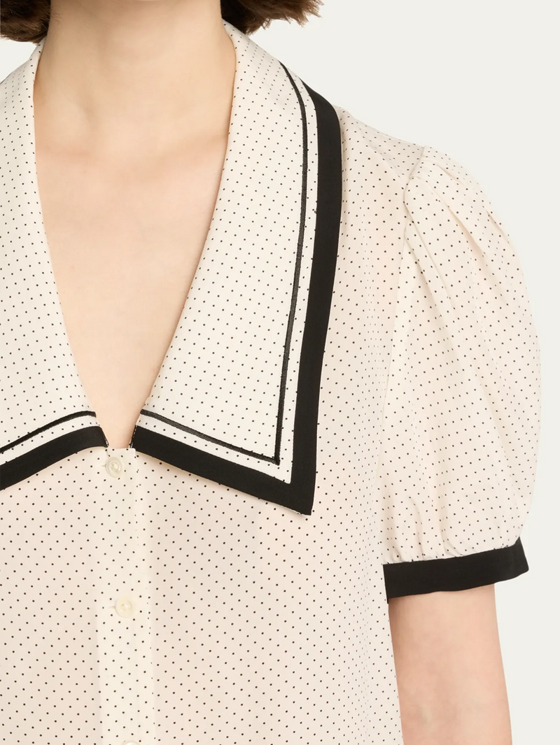 The Polka Dot Sailor Blouse