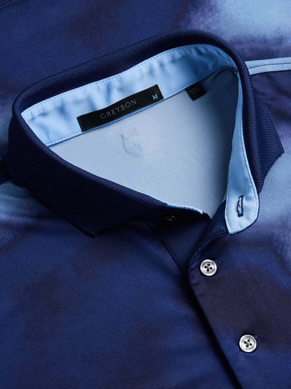 Flat Summit Polo in Maltese Blue