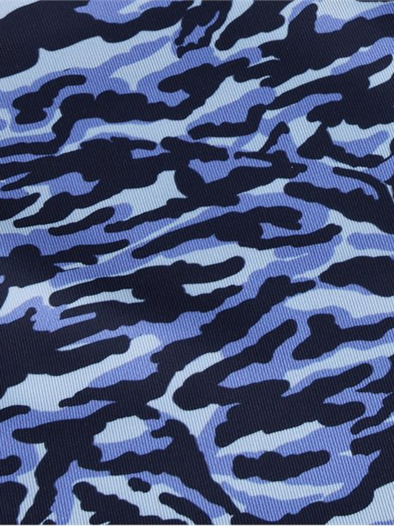 Stalking Wolf Camo Shirt in Wolf Blue