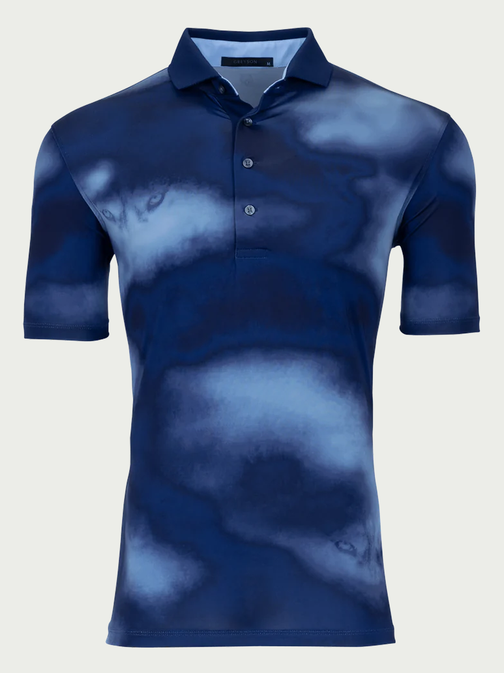 Flat Summit Polo in Maltese Blue