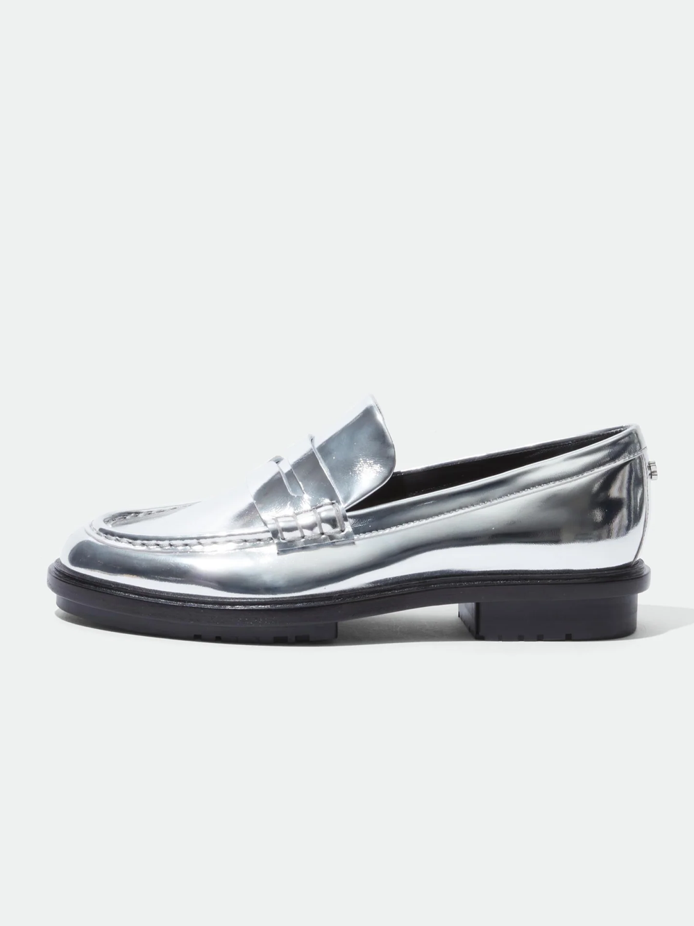 Harper Metallic Lug Sole Loafer