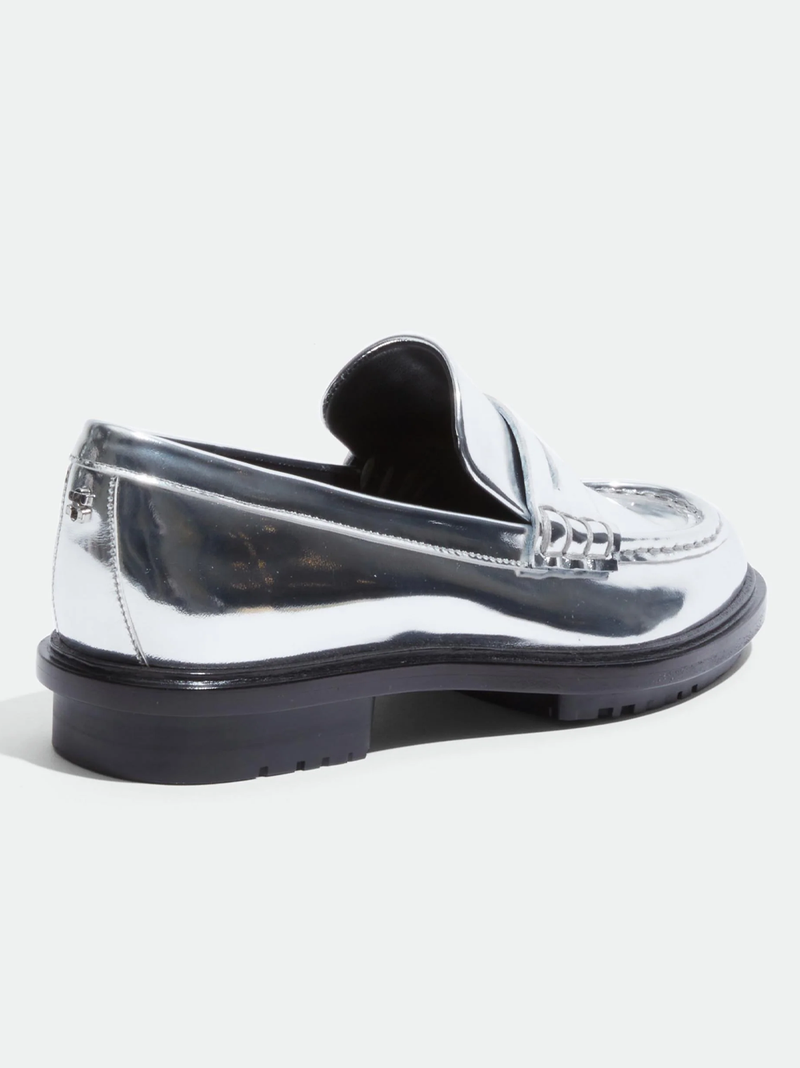 Harper Metallic Lug Sole Loafer