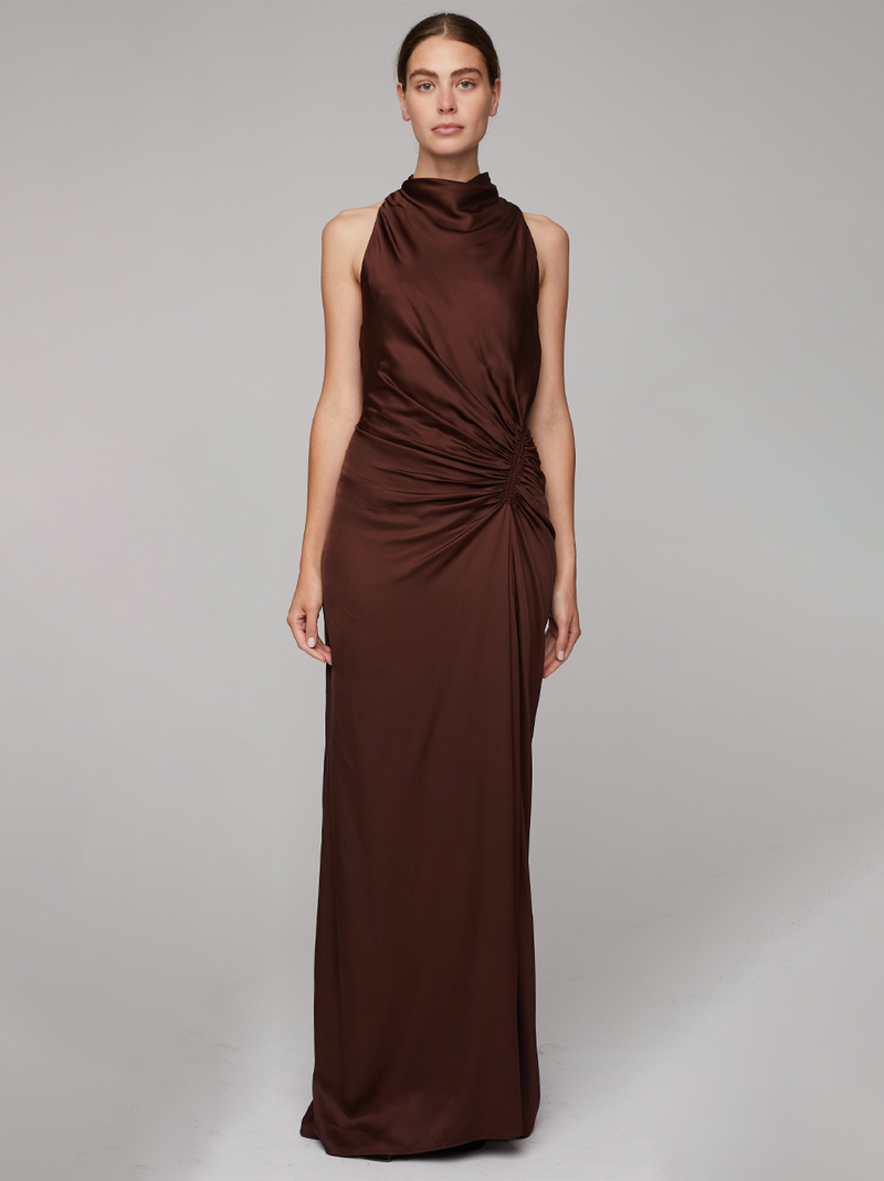 Inez Satin Gown