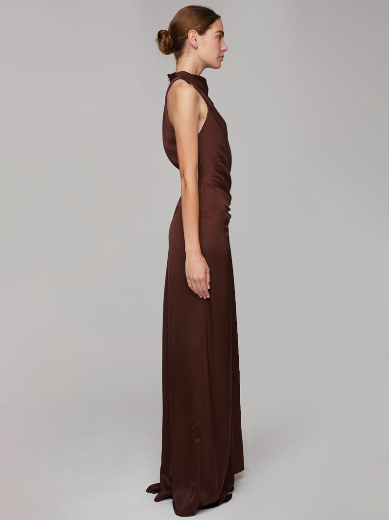 Inez Satin Gown