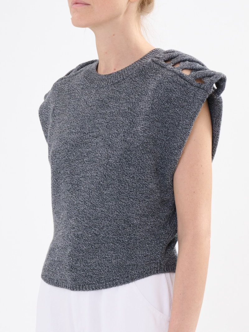 Amaya Sleeveless Sweater