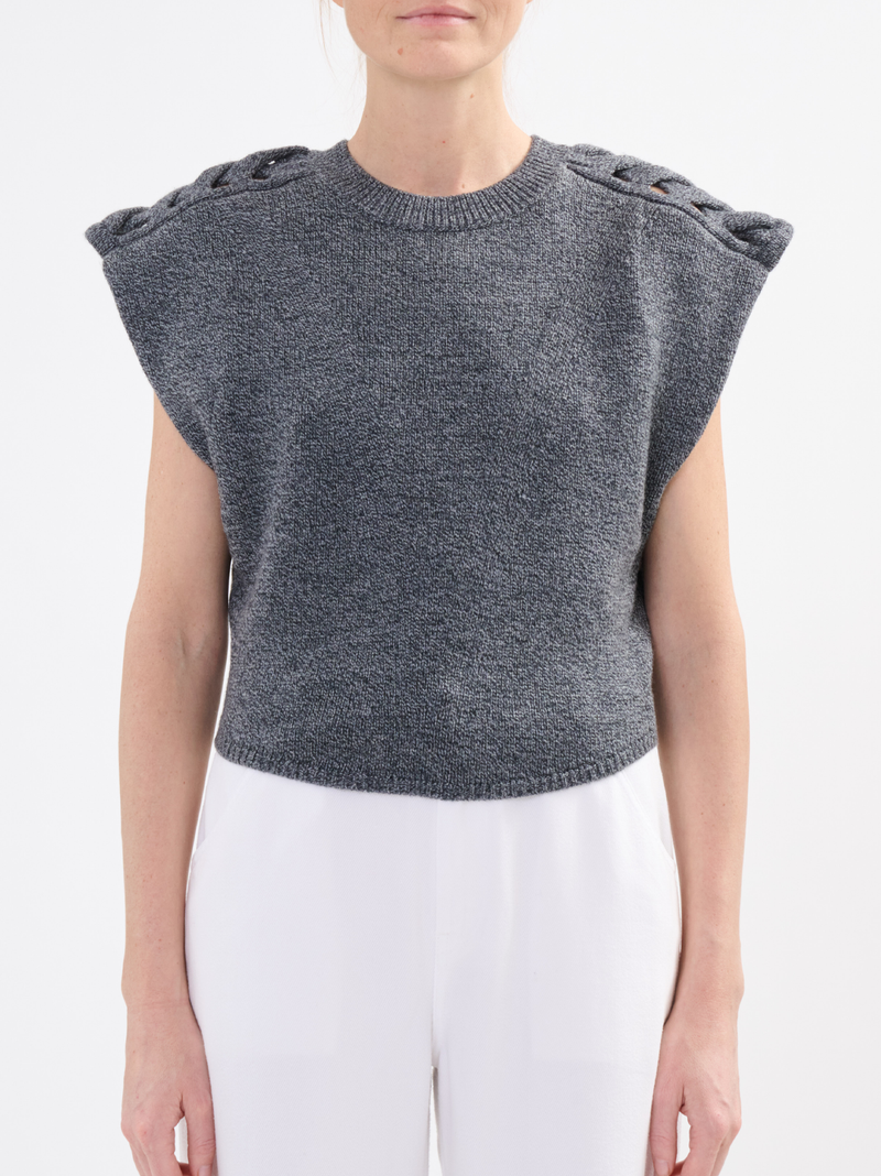 Amaya Sleeveless Sweater