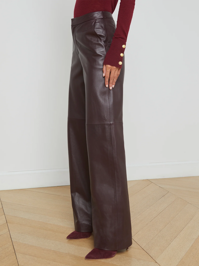 Livvy Leather Trouser