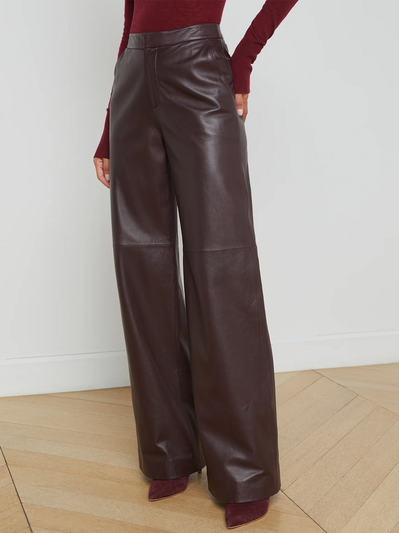 Livvy Leather Trouser